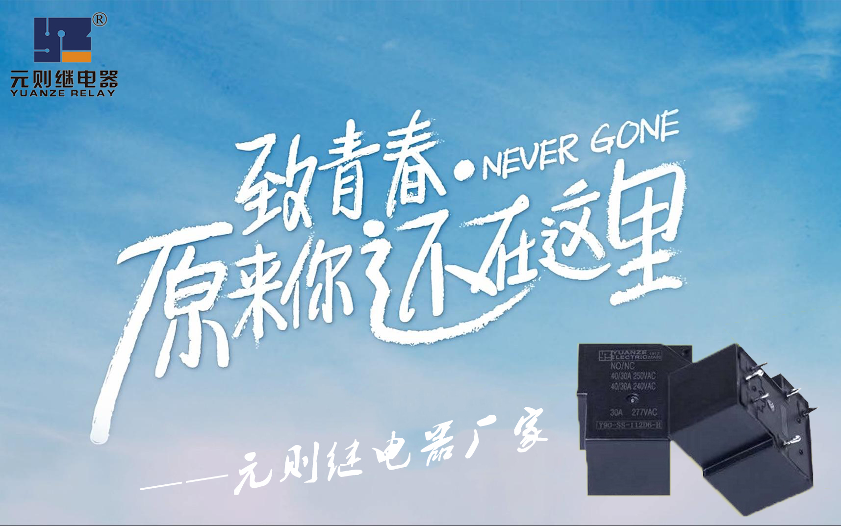 致青春·原來你還在這里——元則繼電器廠家